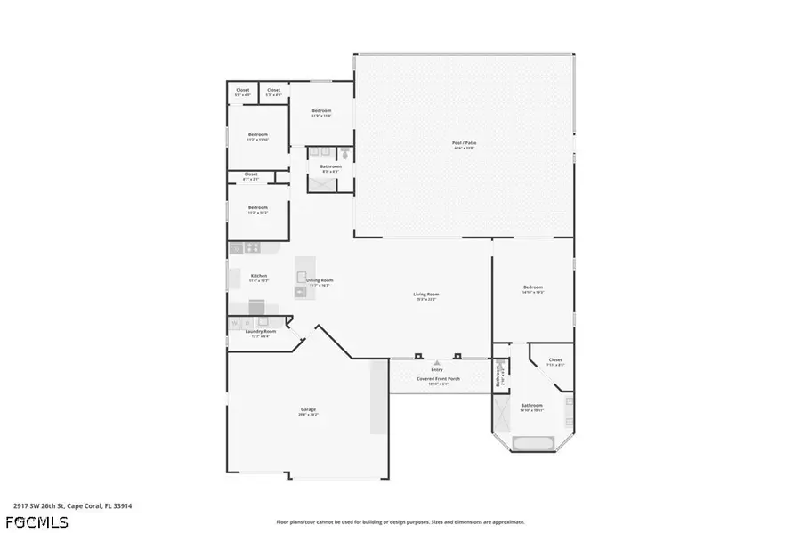 2917 SW 26th Street, Cape Coral, FL 33914 - #2