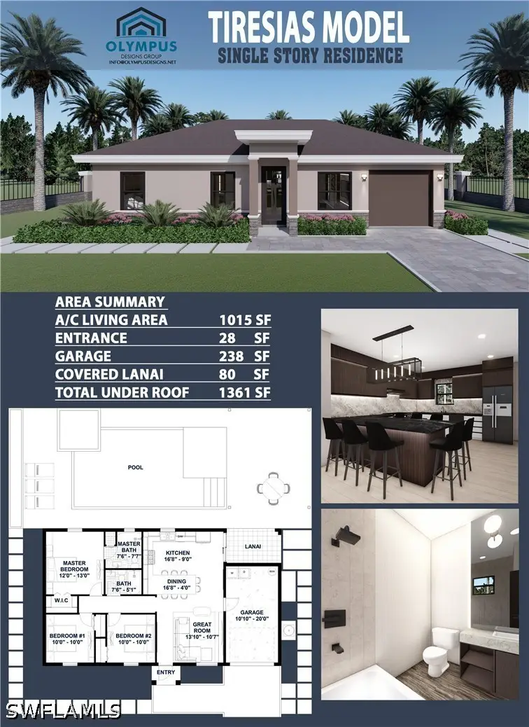 1128 Ravenswood Street E, Lehigh Acres, FL 33974 - #3