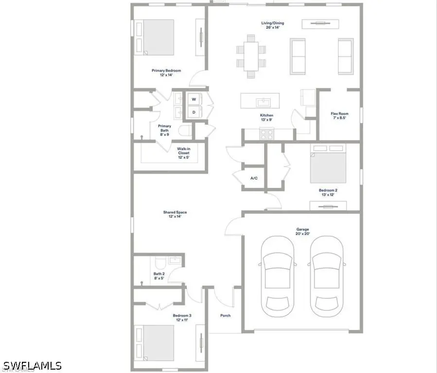 3709 4th Street W, Lehigh Acres, FL 33971 - #3