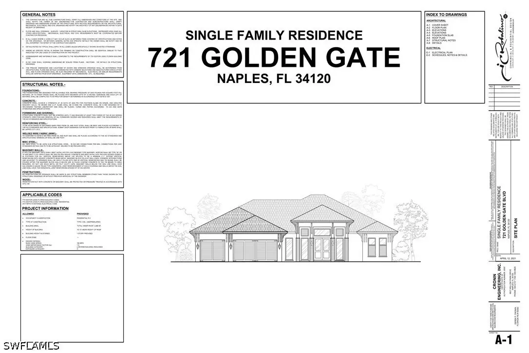 721 Golden Gate Boulevard W, Naples, FL 34120 - #1