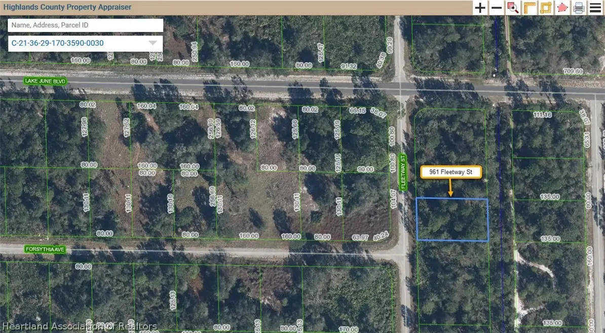 961 Fleetway Street, Lake Placid, FL 33852 - #1