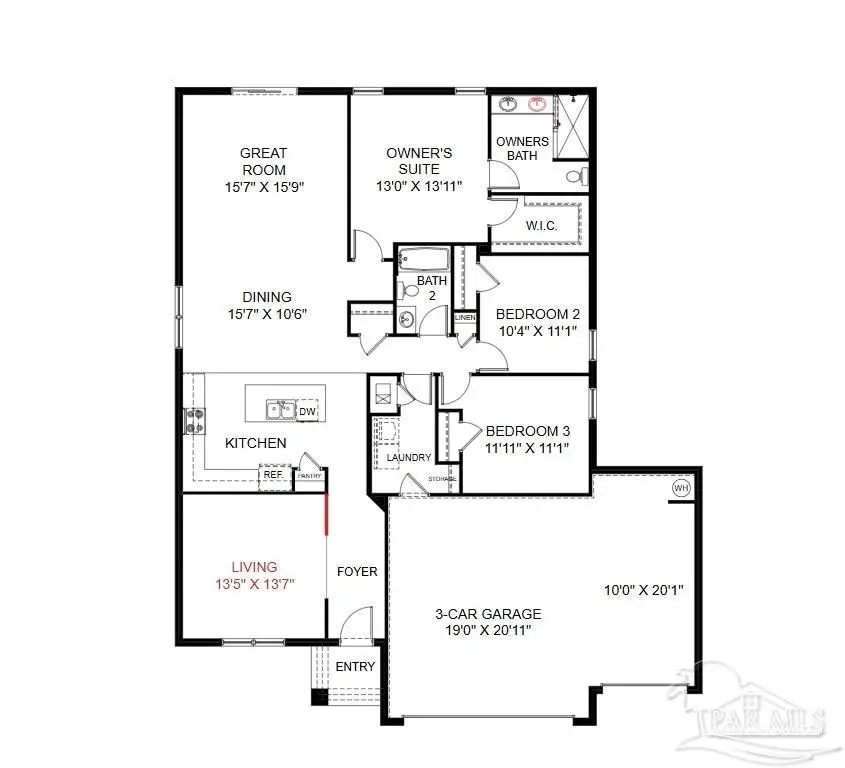 6984 Terrapin Dr, Pace, FL 32571 - Image #2