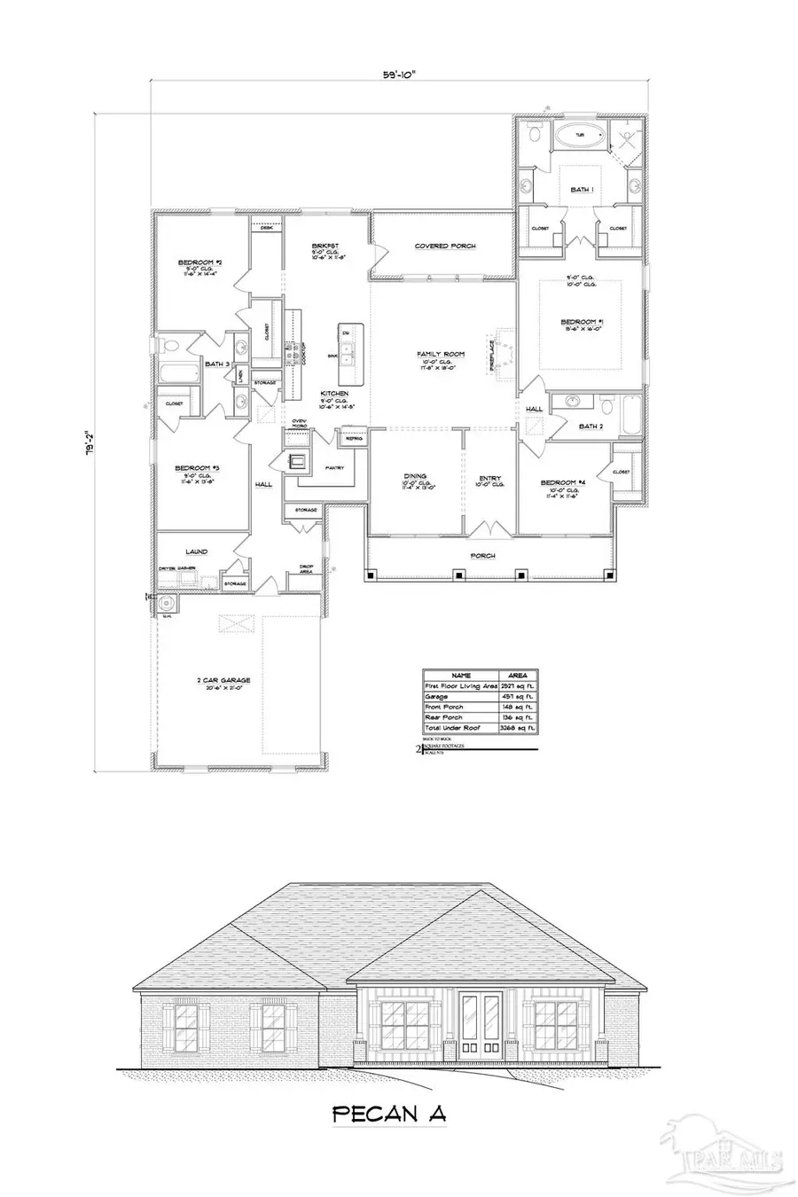 5930 Greenfield St, Pace, FL 32571 - #2