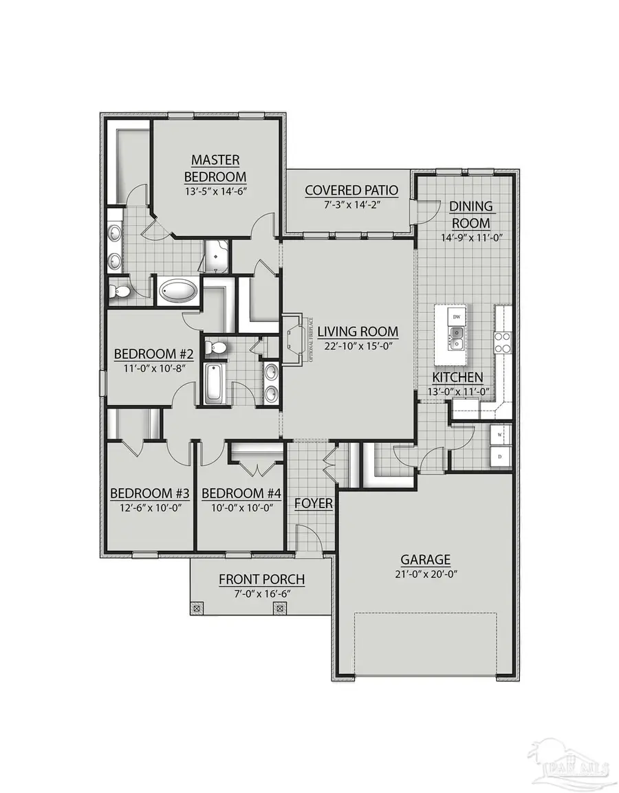 5162 Adeline Cir #3-B (LOT ), Pace, FL 32571 - #2