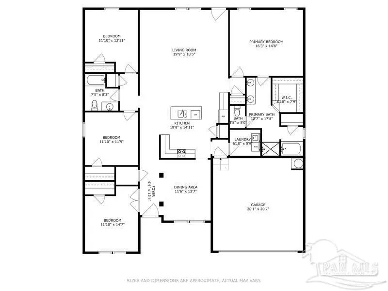6022 Wilsey Ln, Crestview, FL 32539 - #3