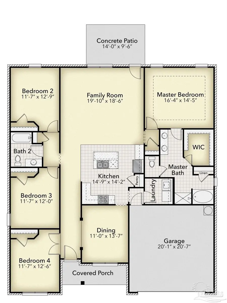 5292 Muscadine Way, Milton, FL 32570 - #2
