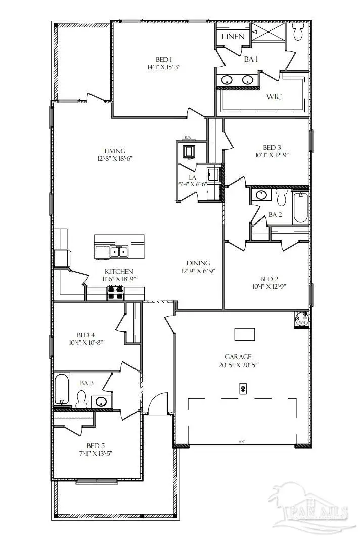 5840 Tripletail Dr, Milton, FL 32583 - #2
