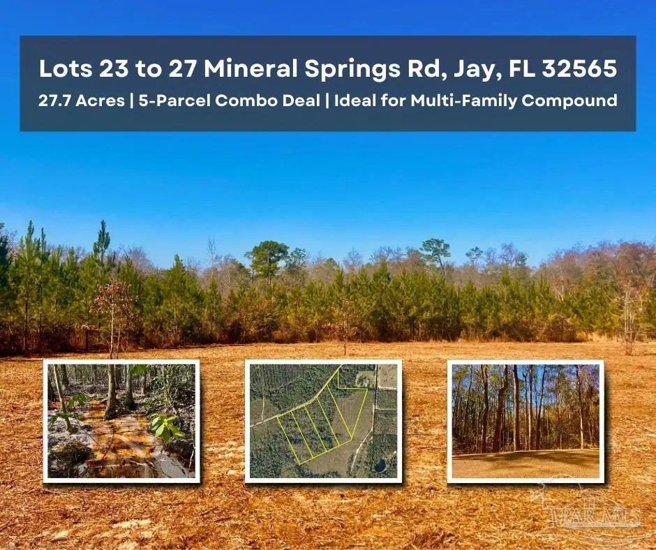 Lots 23 to 27 Mineral Springs Rd, Jay, FL 32565 - #1