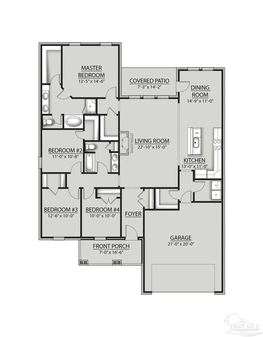 2746 W Kingsfield Rd #12-3 (lot), Cantonment, FL 32533 - #3