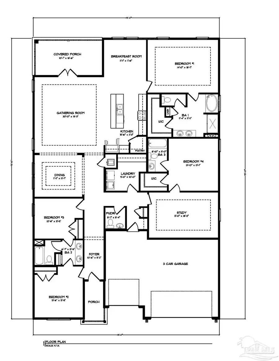 5644 Briset St, Milton, FL 32583 - #2