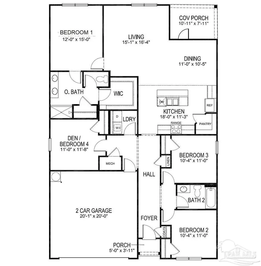 3313 Water Birch Rd, Cantonment, FL 32533 - #3