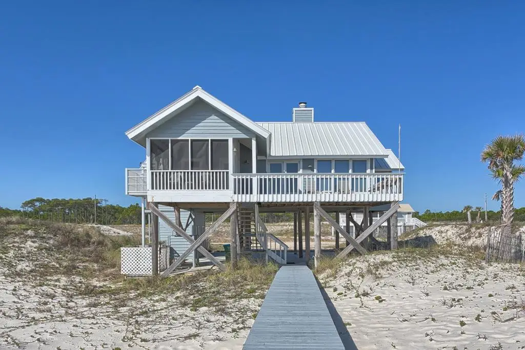1412 E Gulf Beach Dr, Saint George Island, FL 32328 - #1