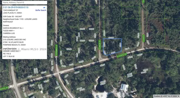 1245 Kumquat, Lake Placid, FL 33852