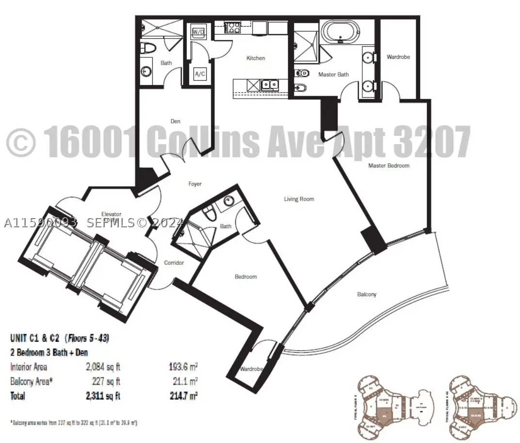 16001 Collins #3207, Sunny Isles Beach, FL 33160 - #1