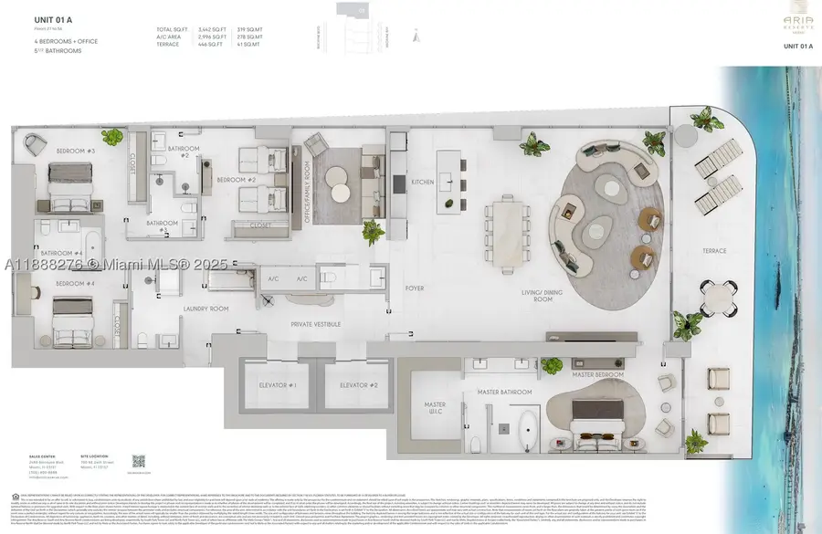 725 NE 24th #2701-N, Miami, FL 33137 - #2