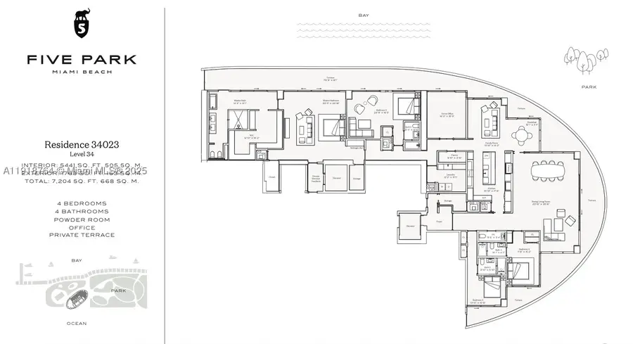 500 Alton #3402.03, Miami Beach, FL 33139 - #2