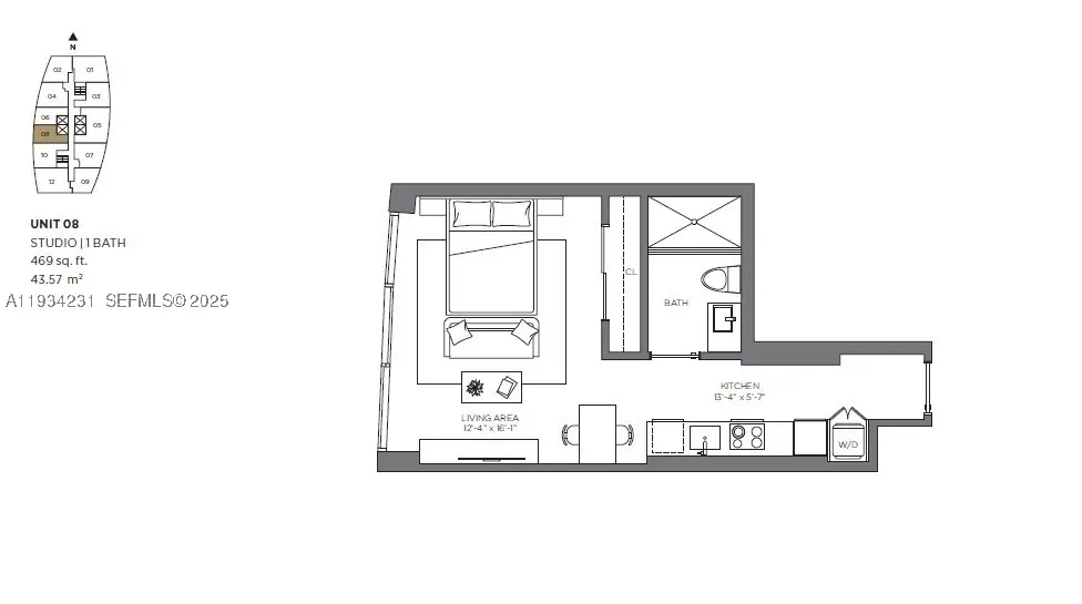 225 N Miami #1708, Miami, FL 33128 - #1