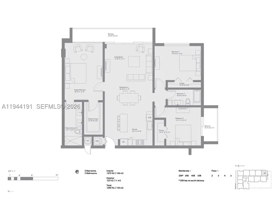 3034 Oak #408, Coconut Grove, FL 33133 - #2