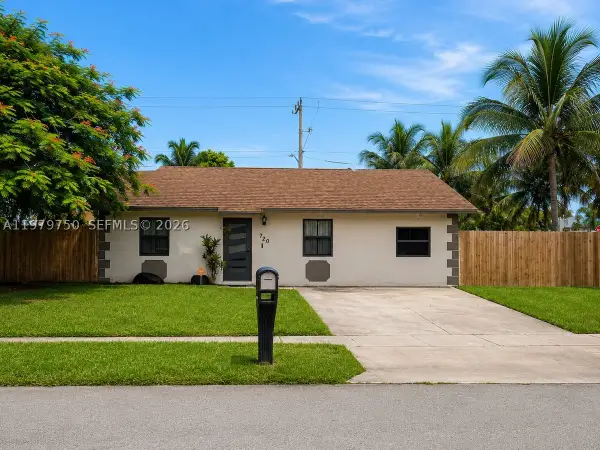 720 SW 81, North Lauderdale, FL 33068