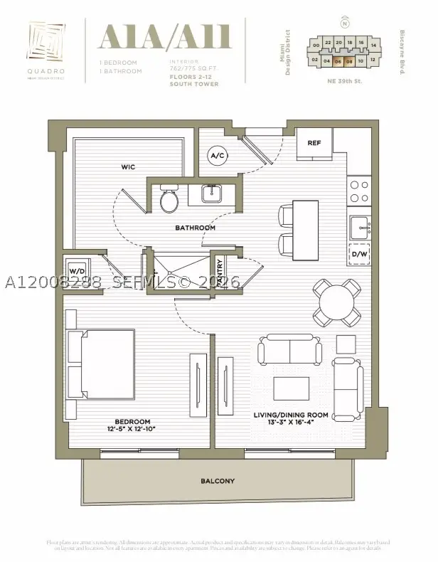 3900 Biscayne #S-906, Miami, FL 33137 - #1