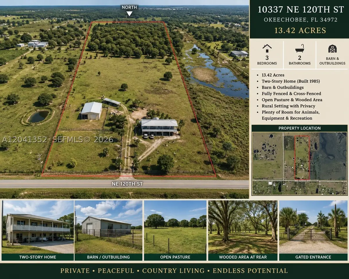 10337 NE 120th, Okeechobee, FL 34972 - #1