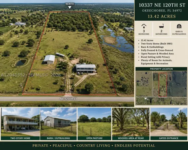 10337 NE 120th, Okeechobee, FL 34972