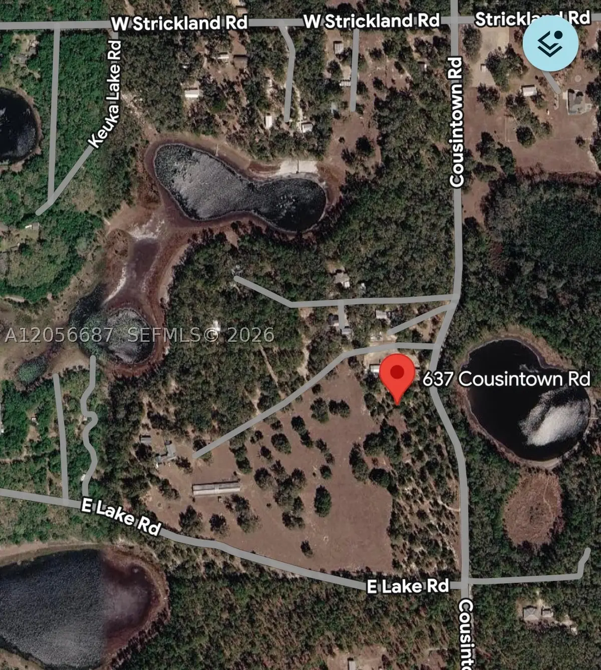 637 Cousintown, Interlachen Florahome, FL 32148 - #1