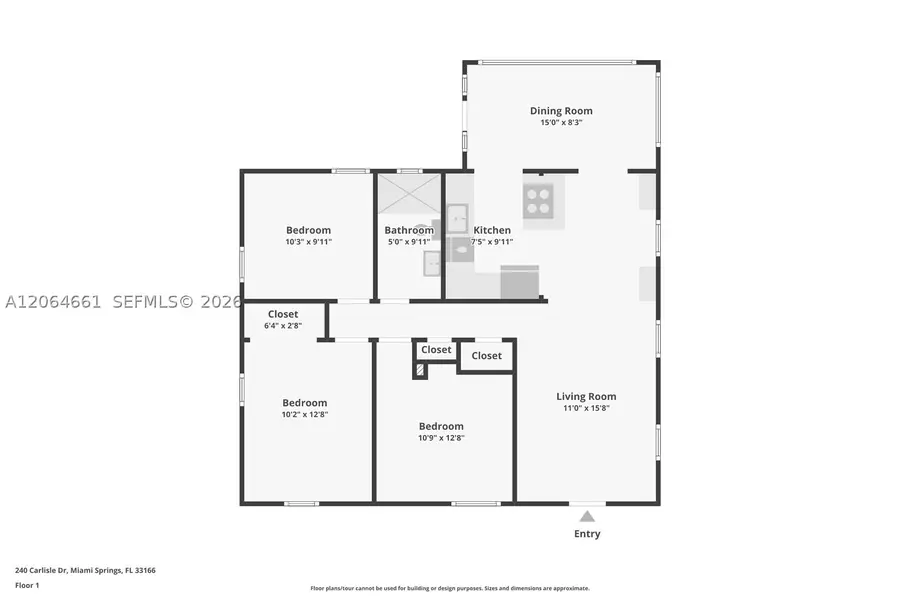 240 Carlisle, Miami Springs, FL 33166 - #3