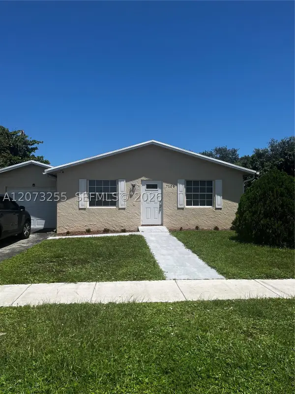 7103 SW 3rd, North Lauderdale, FL 33068