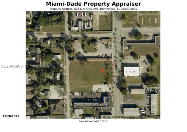 636 S Krome, Homestead, FL 33030