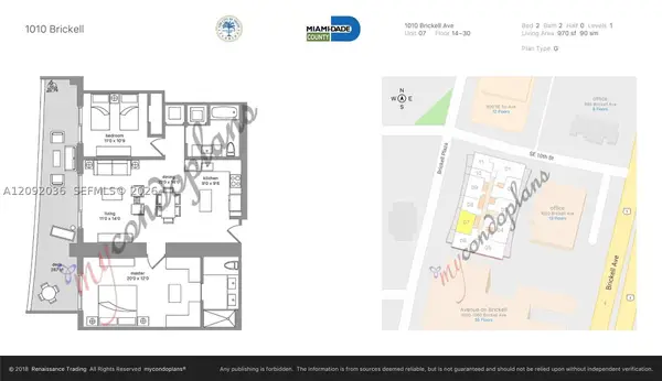 1010 Brickell #2907, Miami, FL 33131