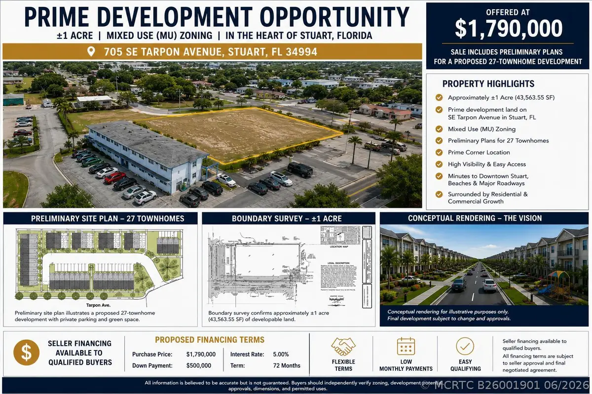 705 SE Tarpon Avenue, Stuart, FL 34994 - #1