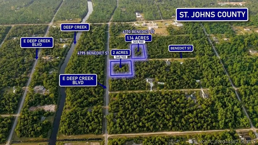 4795 Benedict Street, Hastings, FL 32145 - #2