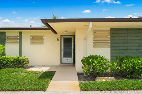 2915 Crosley Drive W #G, West Palm Beach, FL 33415