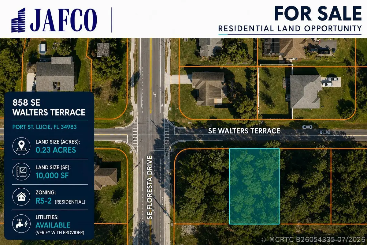 858 SE Walters Terrace, Port Saint Lucie, FL 34983 - #1