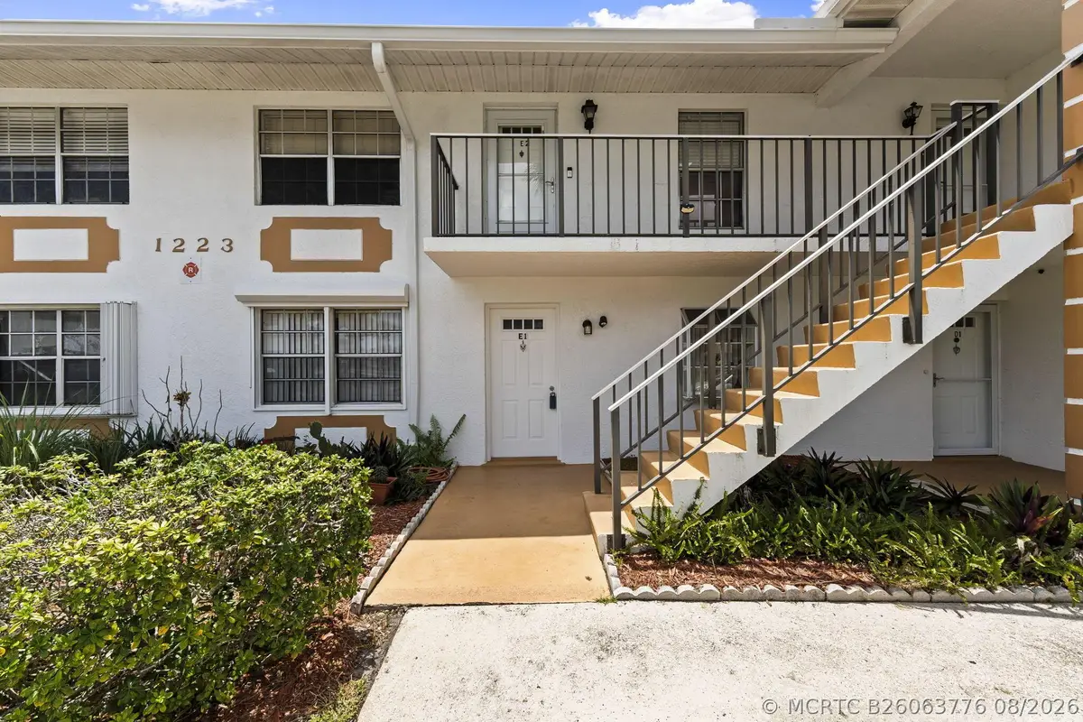 1223 S Lakes End Drive #E-1, Fort Pierce, FL 34982 - #1