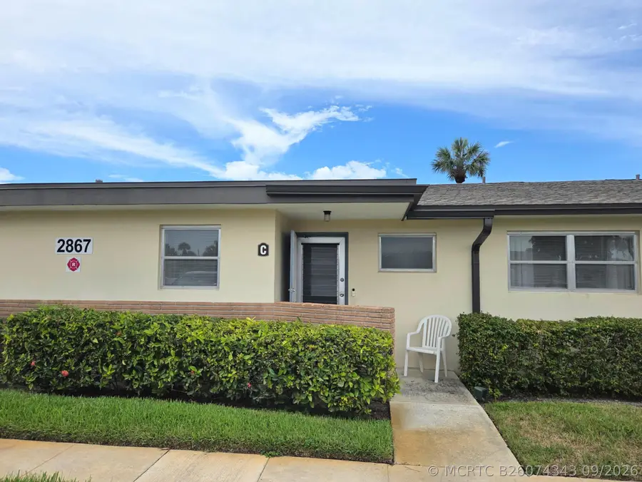 2867 Ashley Drive W #C, West Palm Beach, FL 33415 - #2