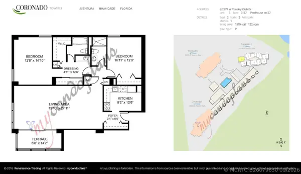 20379 W Country Club Drive #1139, Aventura, FL 33180