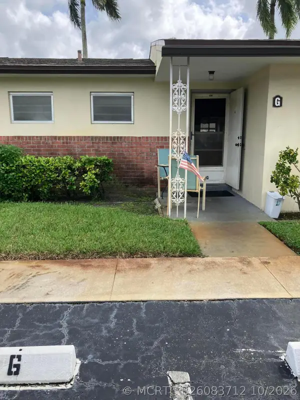 2751 Ashley Drive E #G, West Palm Beach, FL 33415