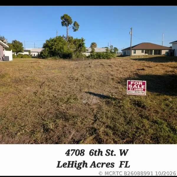4708 6th Street W, Lehigh Acres, FL 33971
