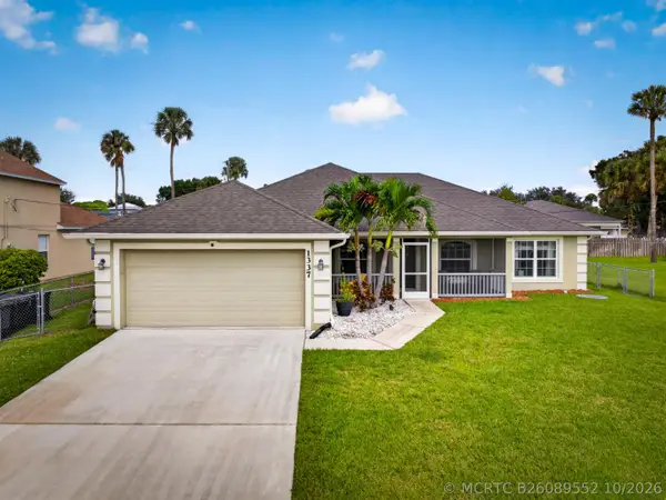 1337 SW Porter Road, Port St Lucie, FL 34953