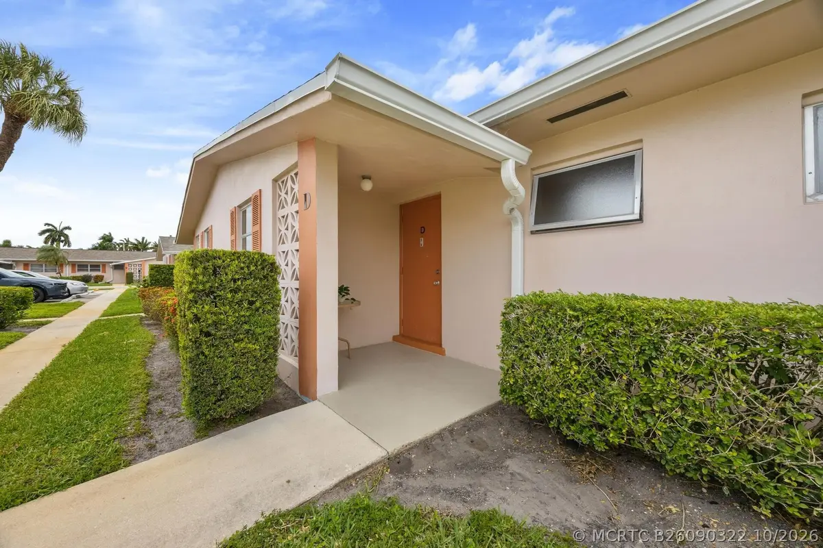 2691 Dudley Drive E #D, West Palm Beach, FL 33415 - #1