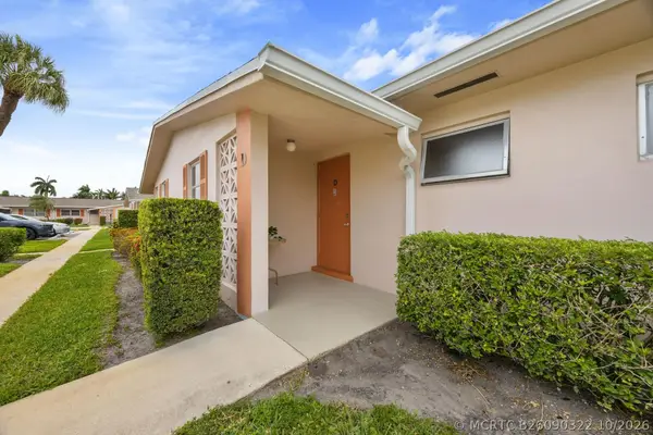 2691 Dudley Drive E #D, West Palm Beach, FL 33415