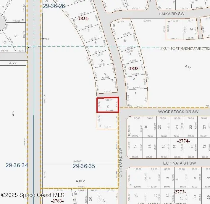 2898 Ginryo Road Sw, Palm Bay, FL 32908 - #2