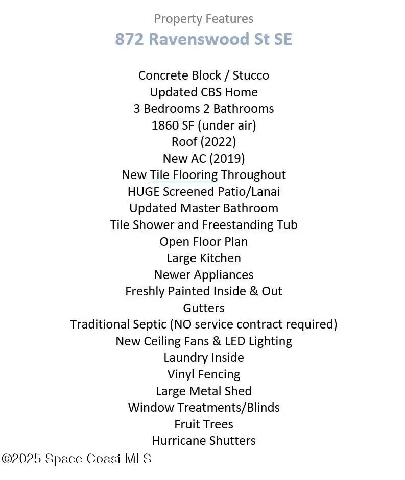 872 Ravenswood Street Se, Palm Bay, FL 32909 - #2