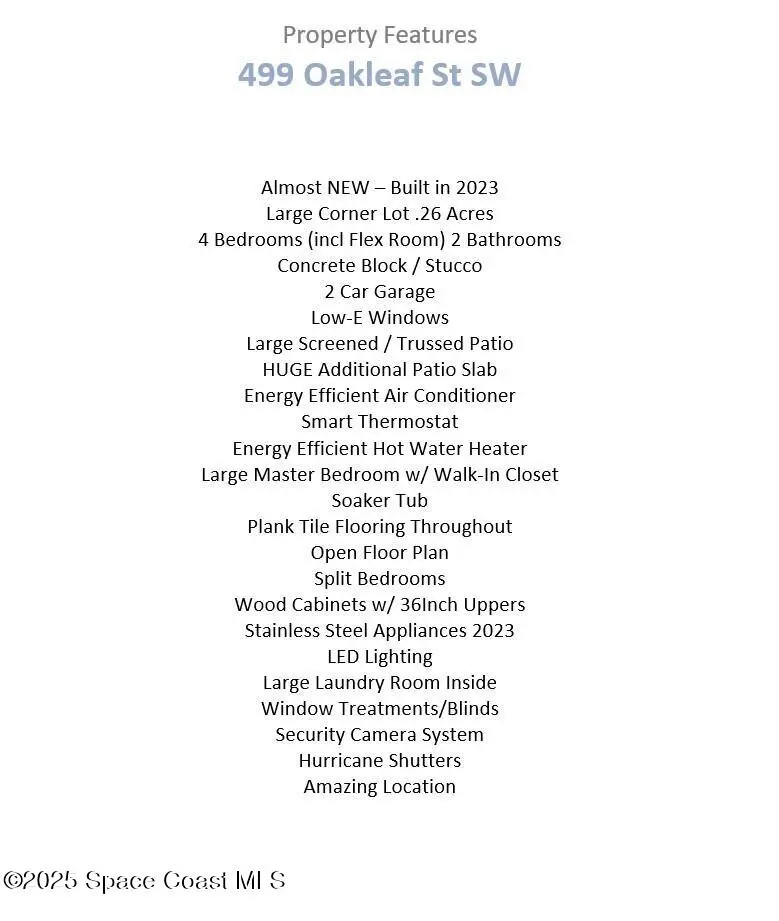 499 Oakleaf Street Sw, Palm Bay, FL 32908 - #2