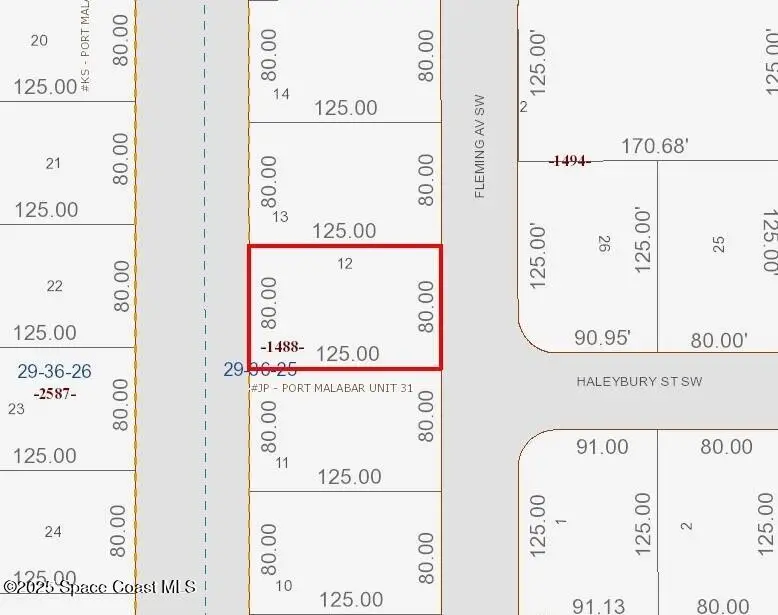 2398 Fleming Avenue Sw, Palm Bay, FL 32908 - #2