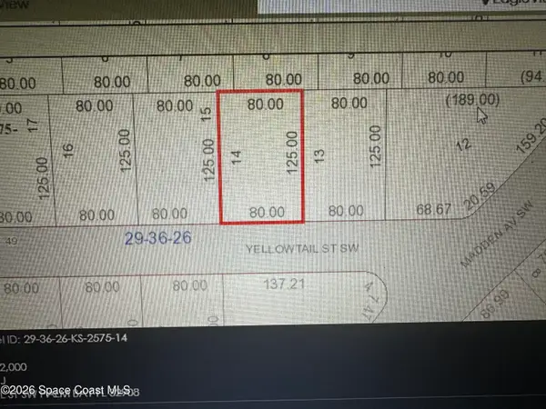 827 Yellowtail Street Sw, Palm Bay, FL 32908