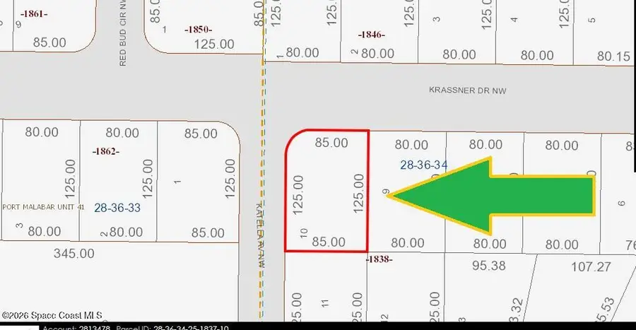 436 Corner Lot On Krassner Drive Nw, Palm Bay, FL 32907 - #3