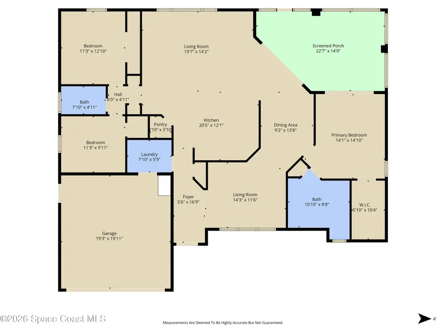 1142 NE Lincoln Street Ne, Palm Bay, FL 32905 - #3